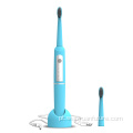 Escova de dentes elétrica rotativa para adultos, vibração da escova de dentes movida a bateria rotativa